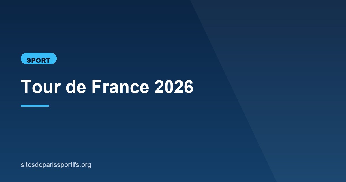 Illustration de l'article consacré au Tour de France 2026